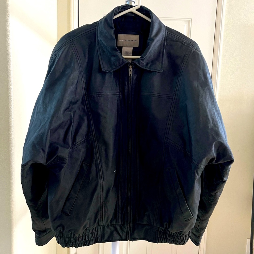 Basic Equipment Genuine Leather Jacket - image 1